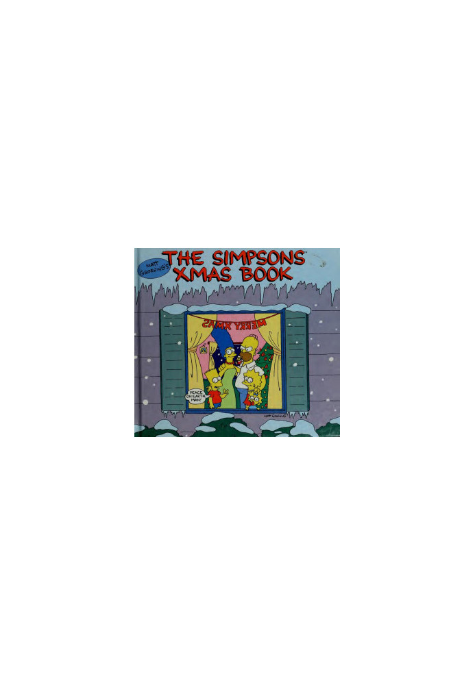 The Simpsons Xmas book