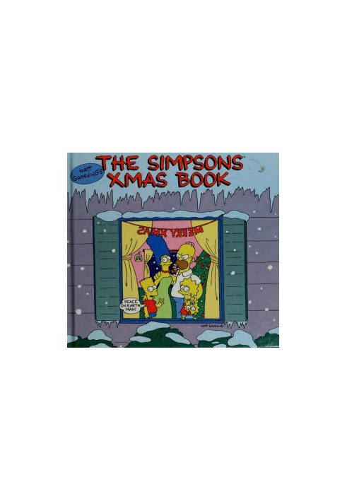 The Simpsons Xmas book