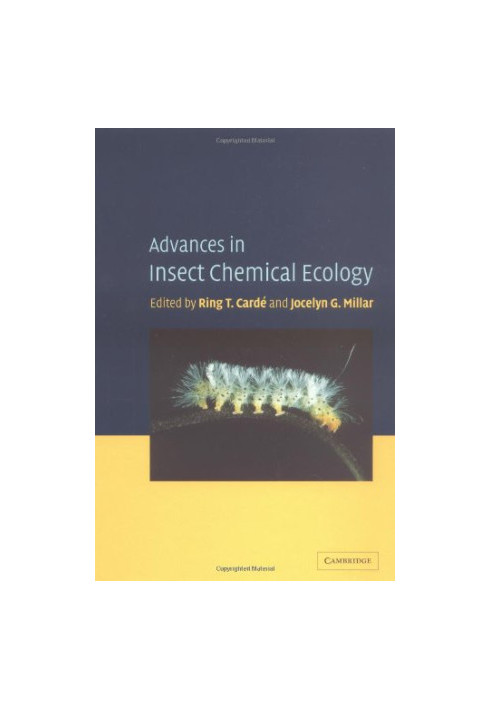 Advances in Insect Chemical Ecology