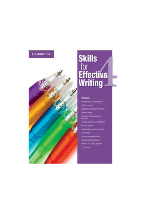 Skills for Effective Writing Level 4 Student’s Book