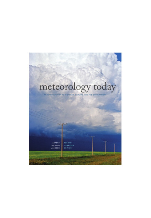 Meteorology today: an introduction to weather, climate, and the environment