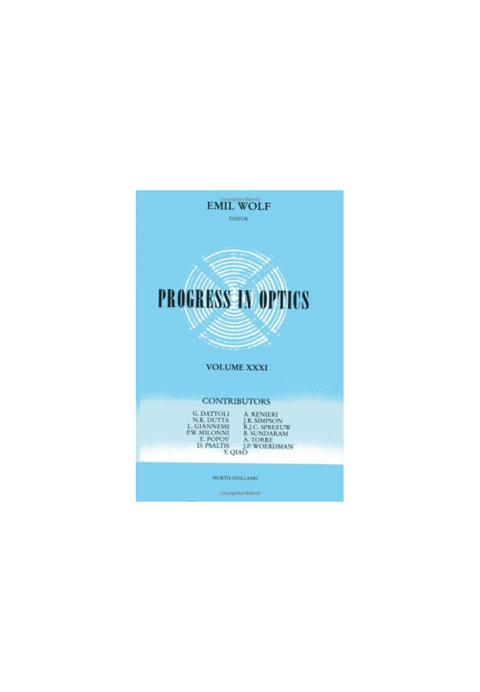 Progress in Optics, Vol. 31