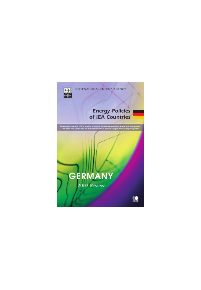 Energy Policies of IEA Countries Germany 2007.