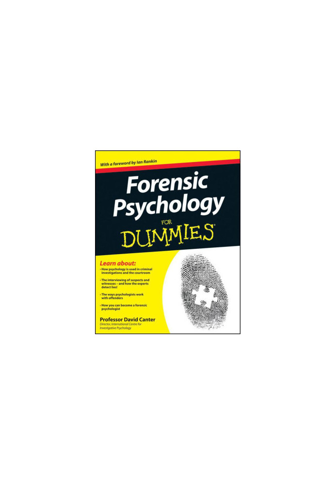 Forensic Psychology For Dummies