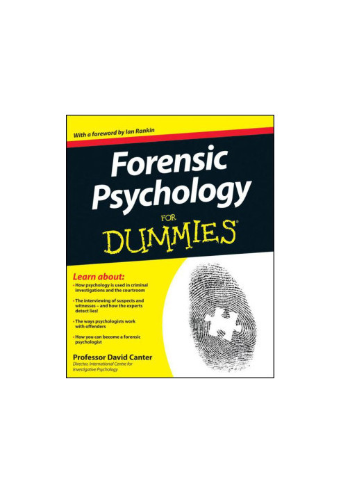 Forensic Psychology For Dummies
