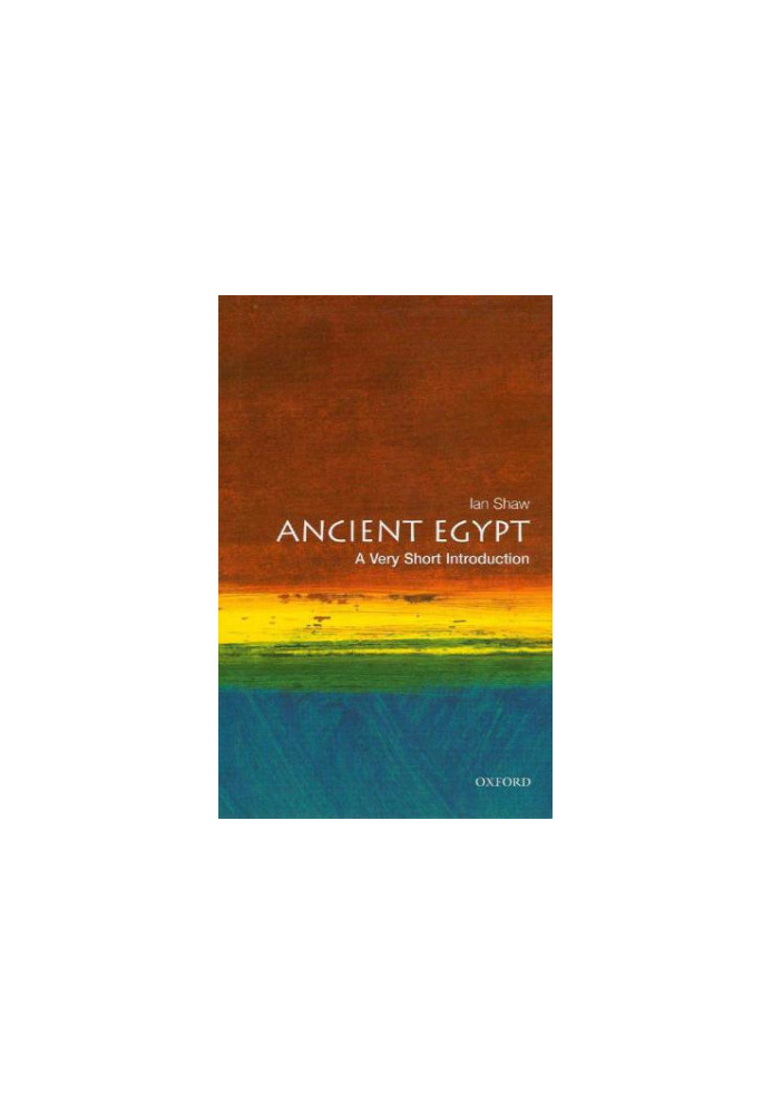 Ancient Egypt: a very short introduction