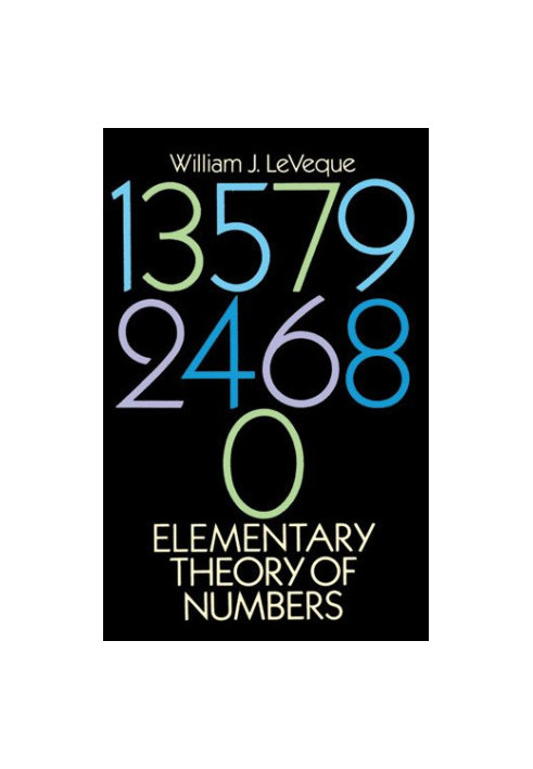 Elementary Theory of Numbers (Dover books on advanced mathematics)