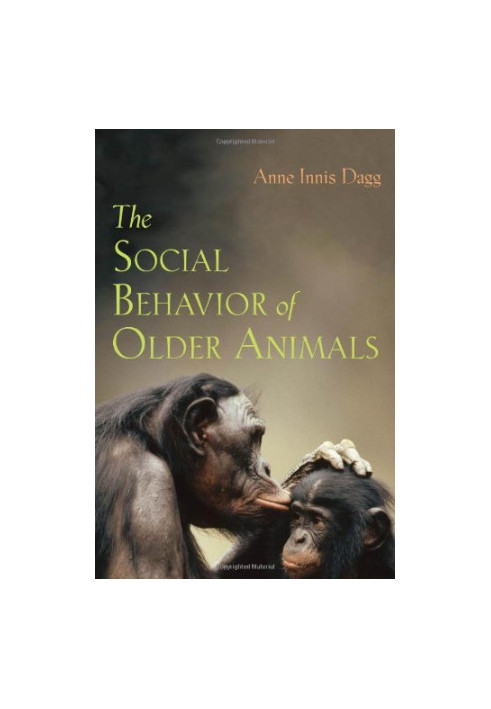 The Social Behavior of Older Animals