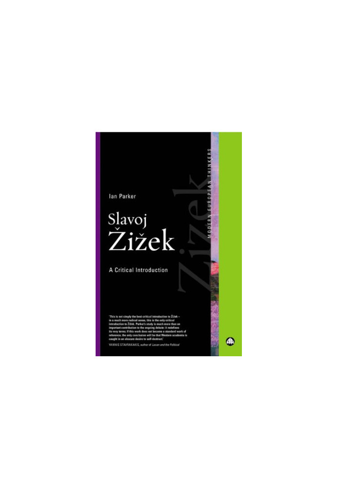 Slavoj Zizek : a critical introduction