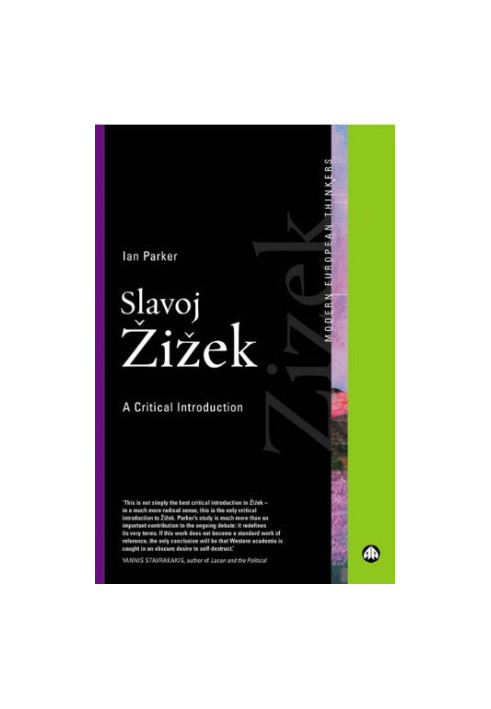 Slavoj Zizek : a critical introduction