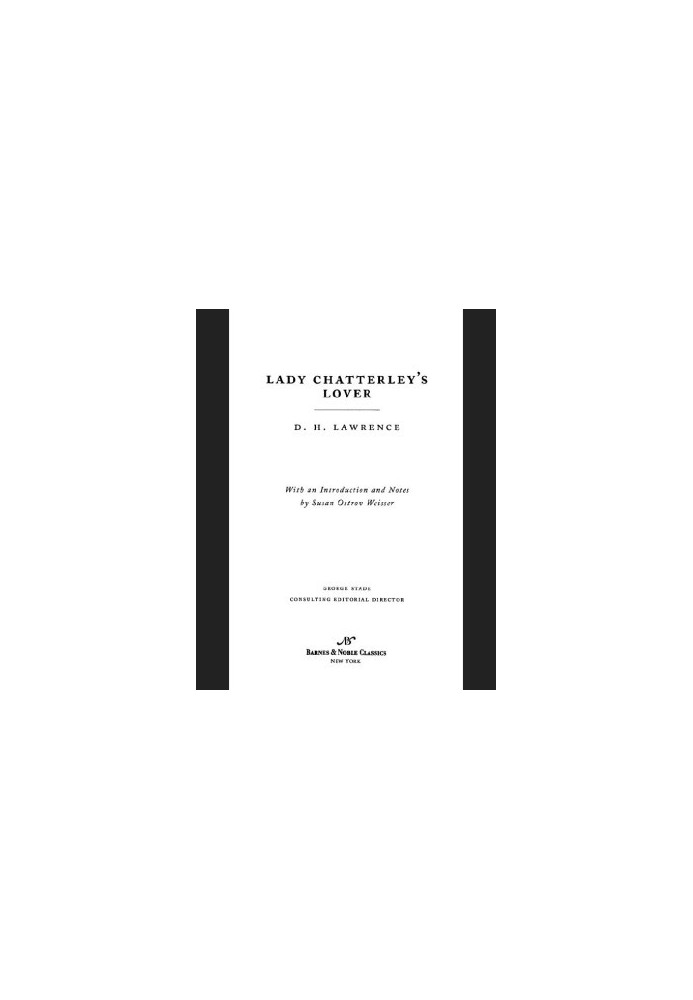 Lady Chatterley's Lover