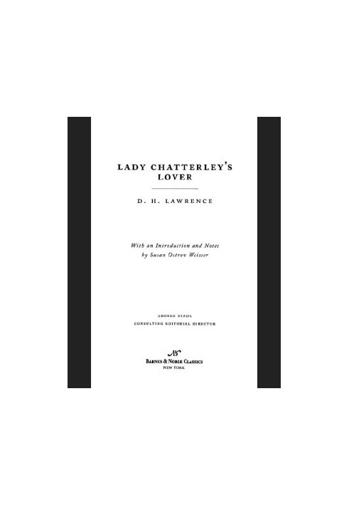 Lady Chatterley's Lover