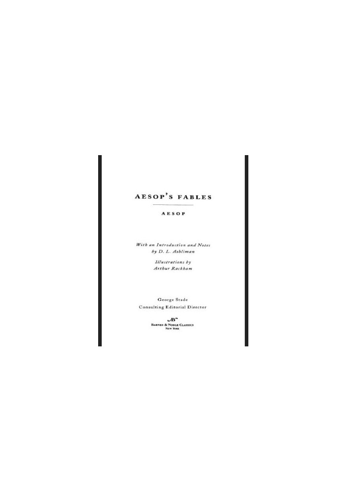 Aesop's Fables