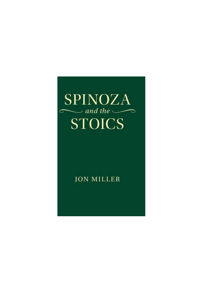 Spinoza and the stoics
