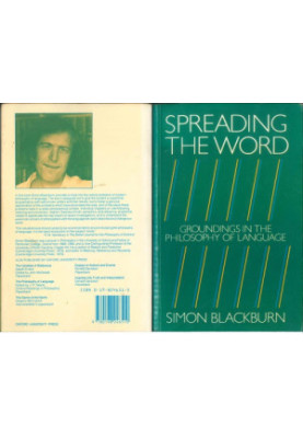 Spreading the Word : Groundings in the Philosophy of Language