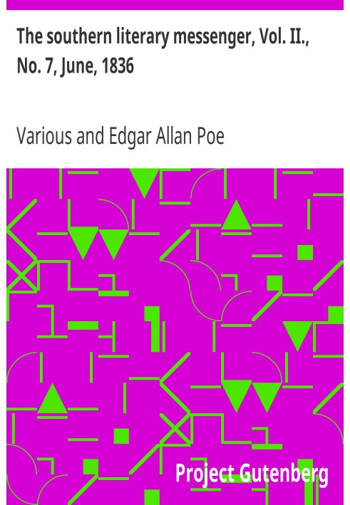 Южный литературный посланник, Vol. II., № 7, июнь 1836 г.