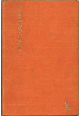 Essays in self-criticism  Reply to John Lewis  Elements of self-criticism