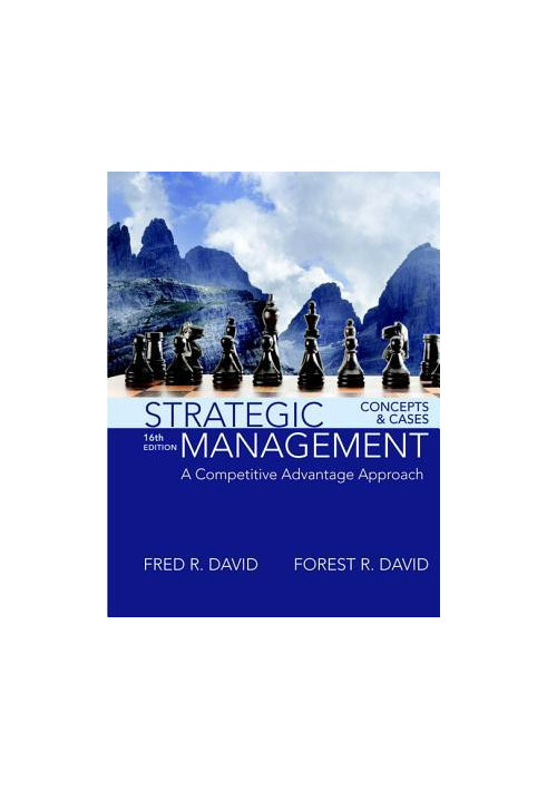 Strategic Management - A Competitive Advantage Approach, Concepts and Cases