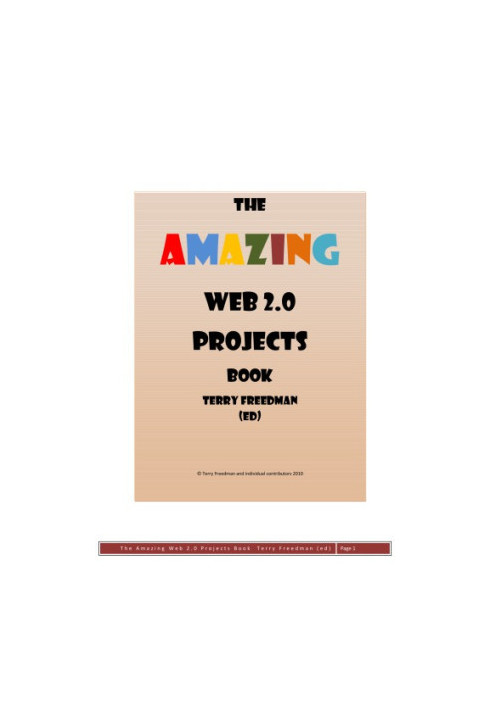 The amazing Web 2.0 projects book