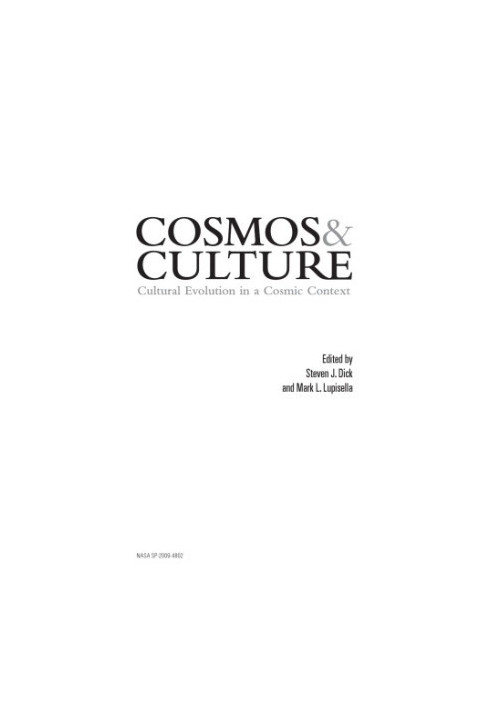 Cosmos, Culture - Cultural Evolution in a Cosmic Context