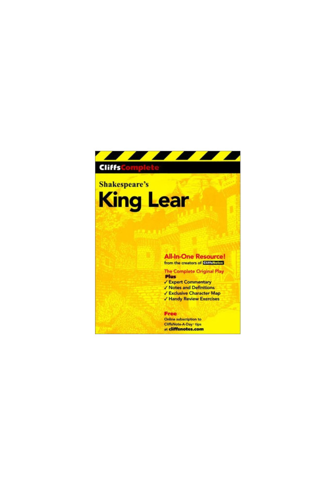 Shakespeare's King Lear (Cliffs Complete)