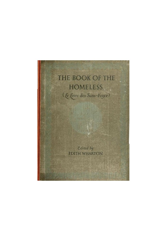 The Book of the Homeless (Le livre des sans-foyer)