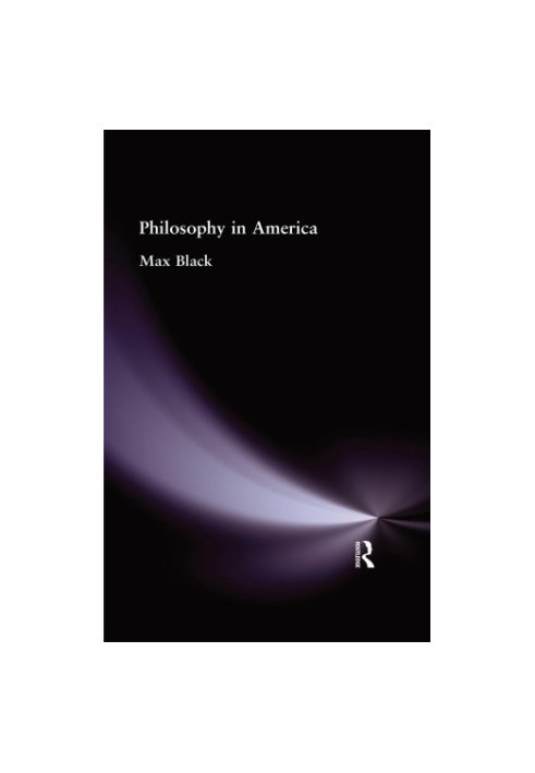 Philosophy in America
