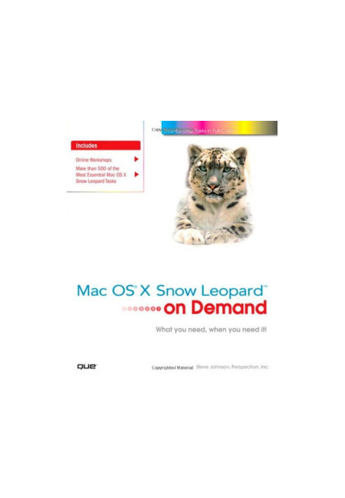 Mac OS X Snow Leopard On Demand
