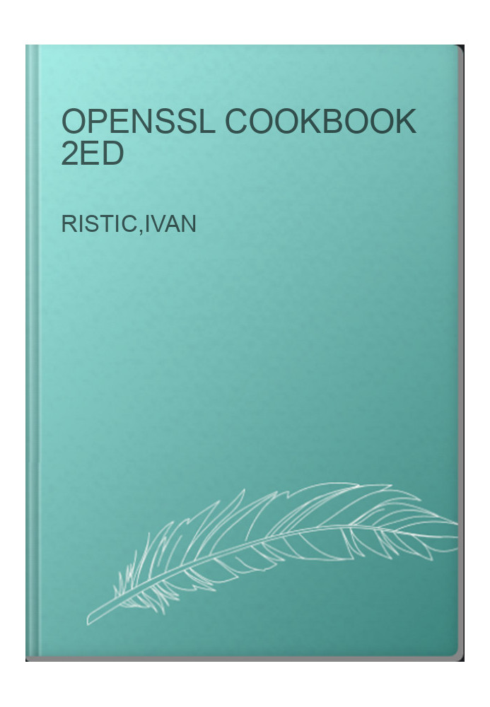OpenSSL Cookbook 2ed