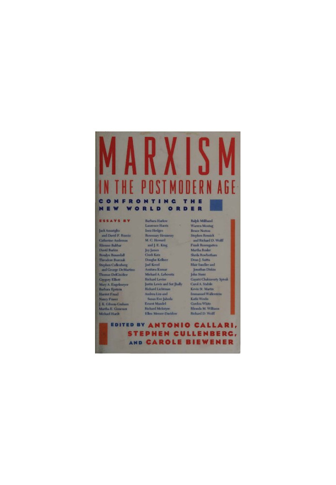 Marxism in the Postmodern Age