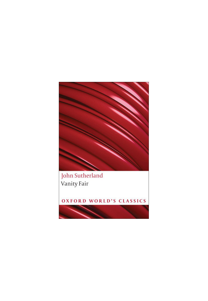 Vanity Fair · A Novel Without A Hero