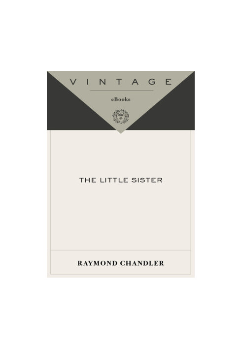 The Little Sister (Philip Marlowe, 05)