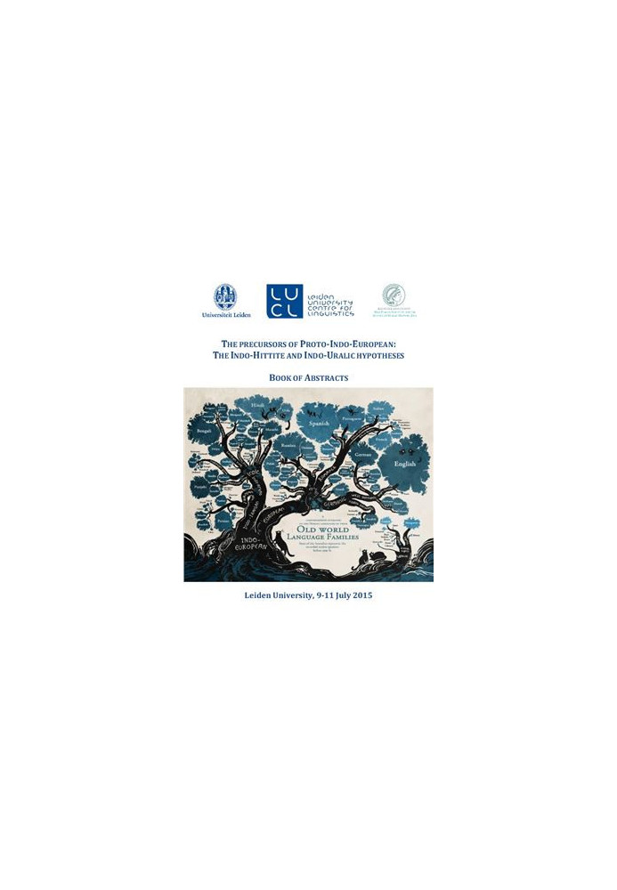 The precursors of Indo-European: The Indo-Hittite and Indo-Uralic hypotheses