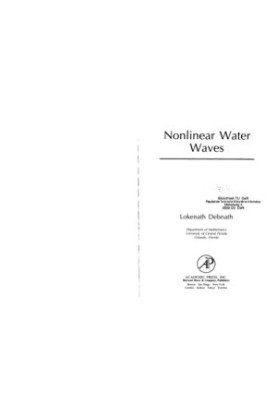Nonlinear Water Waves