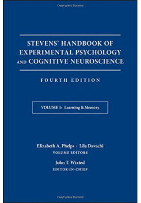 Stevens' handbook of experimental psychology and cognitive neurosciencenVolume 1, Learning et memory