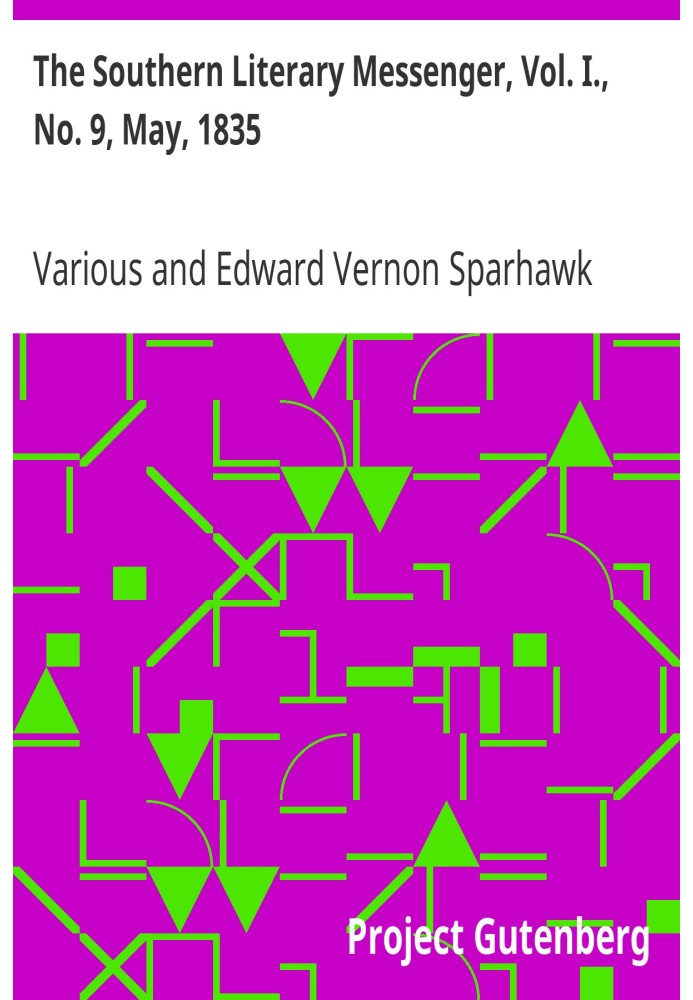 Південний літературний посланник, том. І., № 9, травень 1835 р