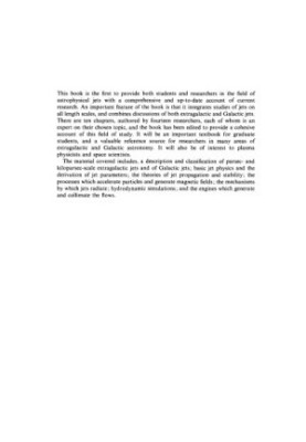 Beams and Jets in Astrophysics (Cambridge Astrophysics (No. 19))