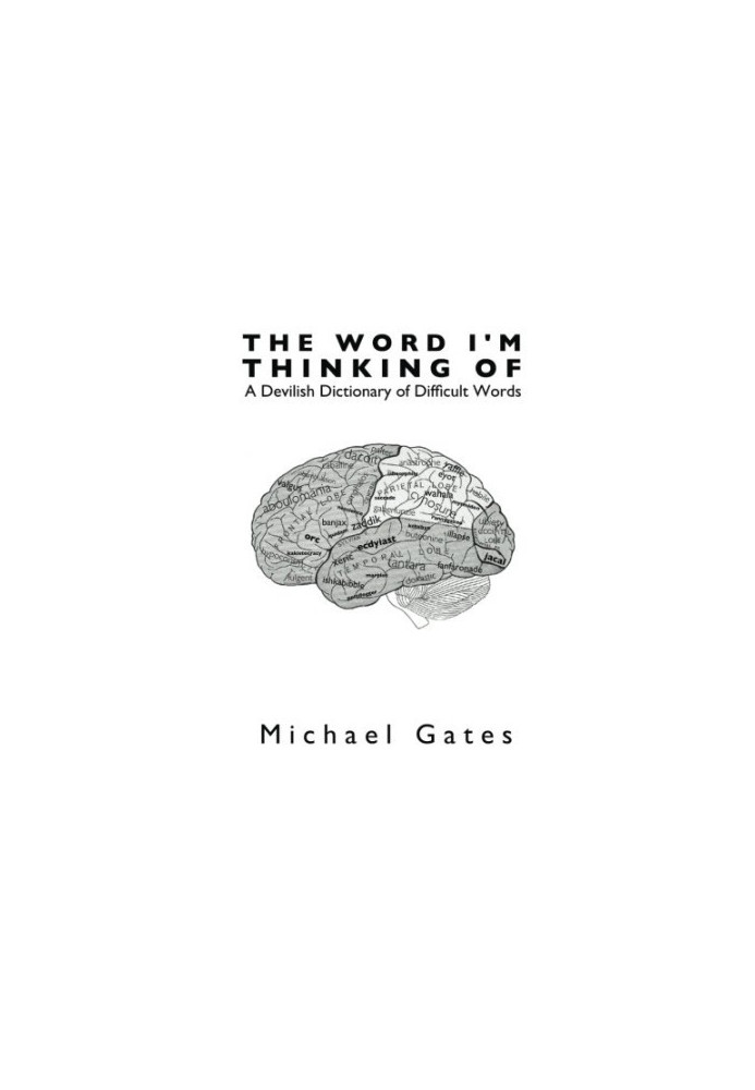 The Word I'm Thinking Of: A Devilish Dictionary of Difficult Words
