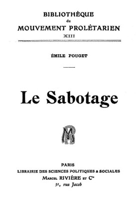 Sabotage