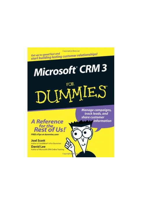 Microsoft CRM 3 for Dummies