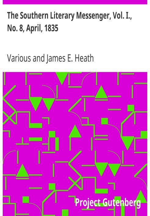 Південний літературний посланник, том. І., № 8, квітень 1835 р