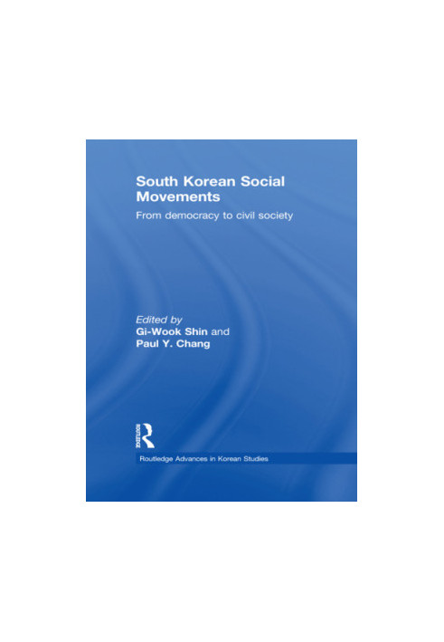 South Korean social movements from democracy to civil society