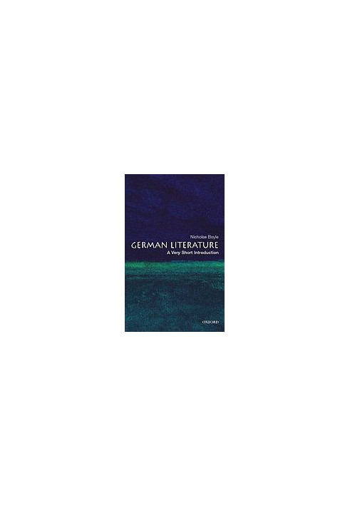 German literature : a very short introduction