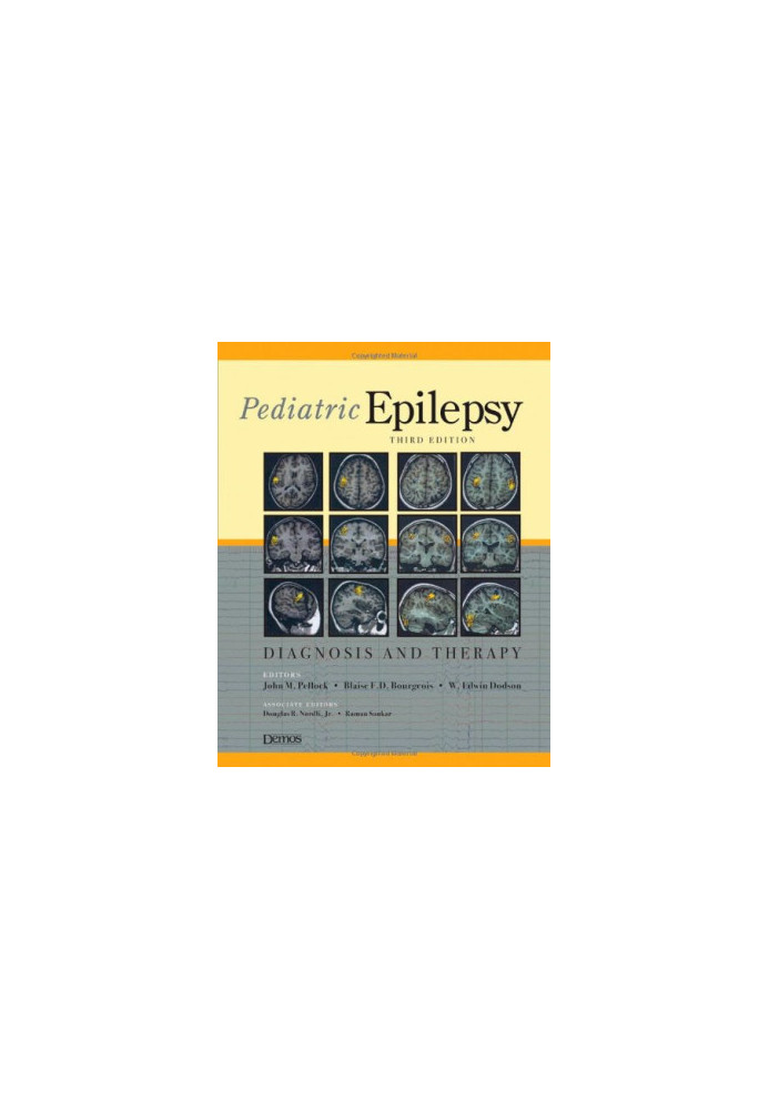 Pediatric Epilepsy-Diagnosis and Therapy