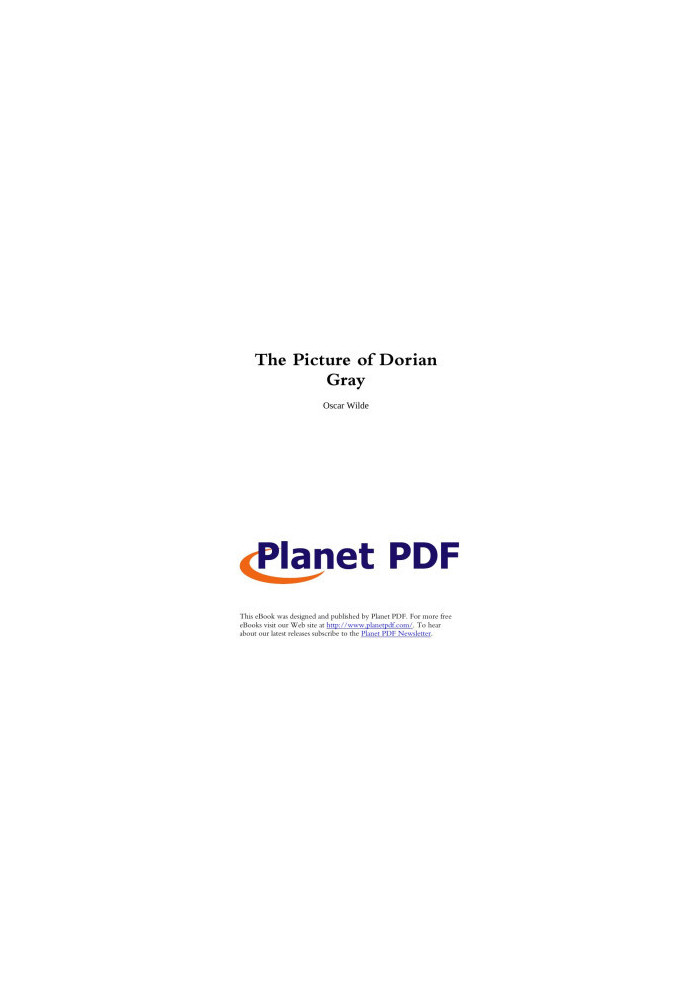 The Picture of Dorian Gray