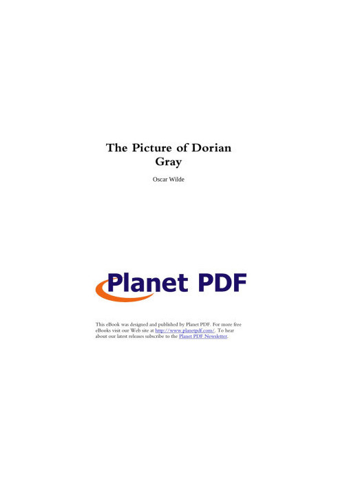 The Picture of Dorian Gray