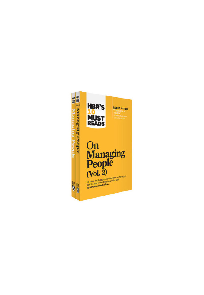 HBR's 10 Must Reads on Managing People 2-Volume Collection