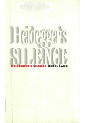 Heidegger’s silence