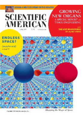Endless Space? (maybe not) Mapping the Shape of Space (Scientific American 04.1999)