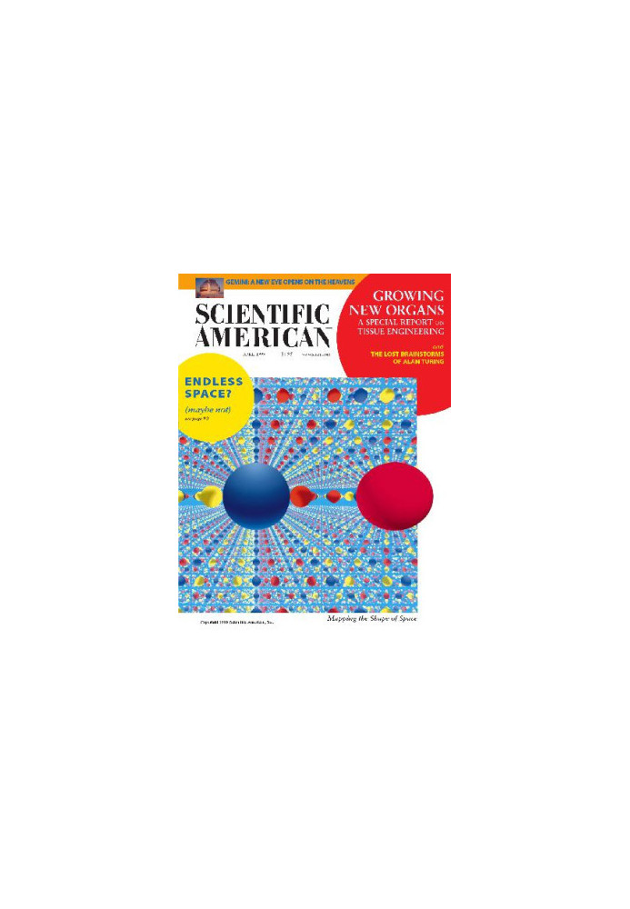 Endless Space? (maybe not) Mapping the Shape of Space (Scientific American 04.1999)